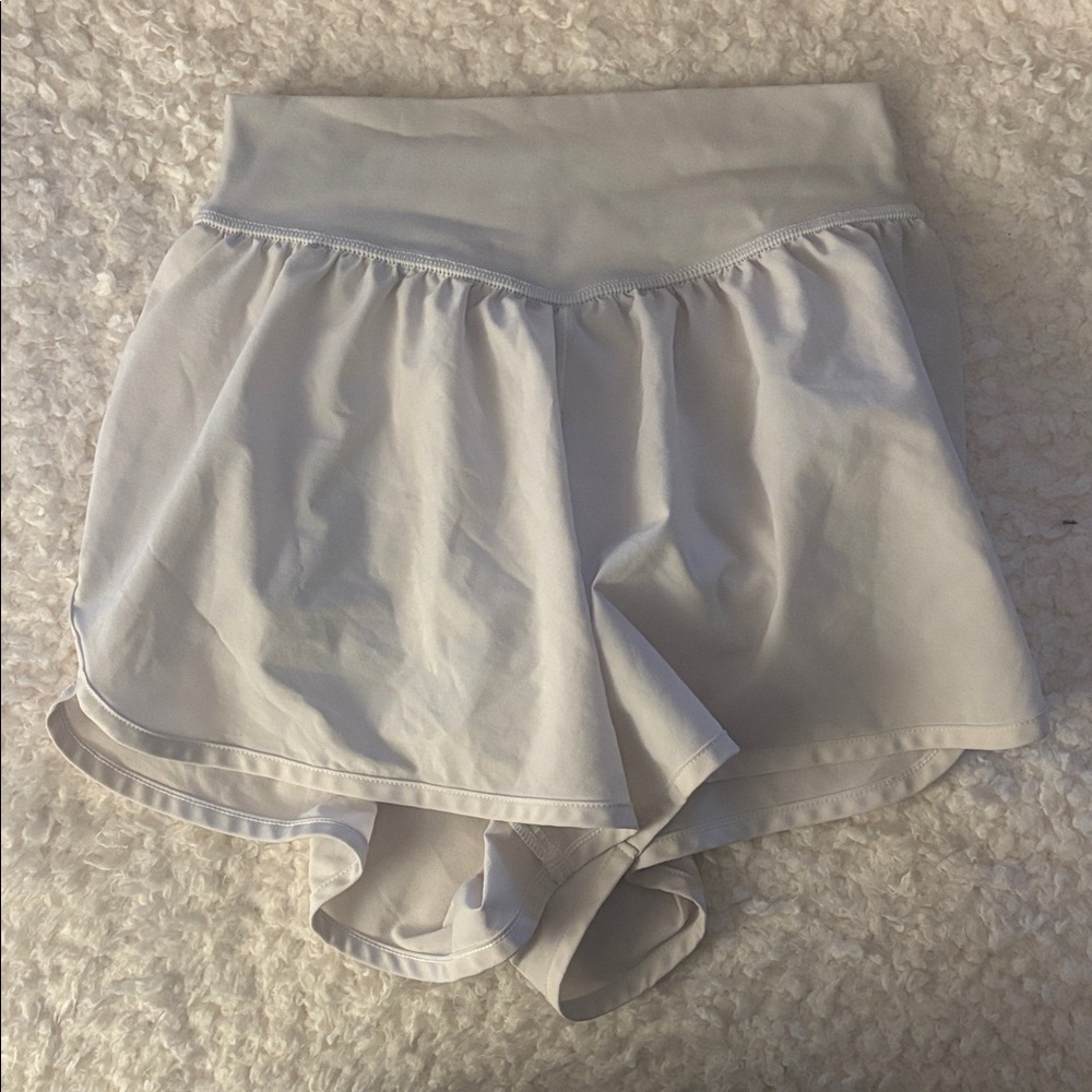 Aerie Light Gray Athletic Shorts